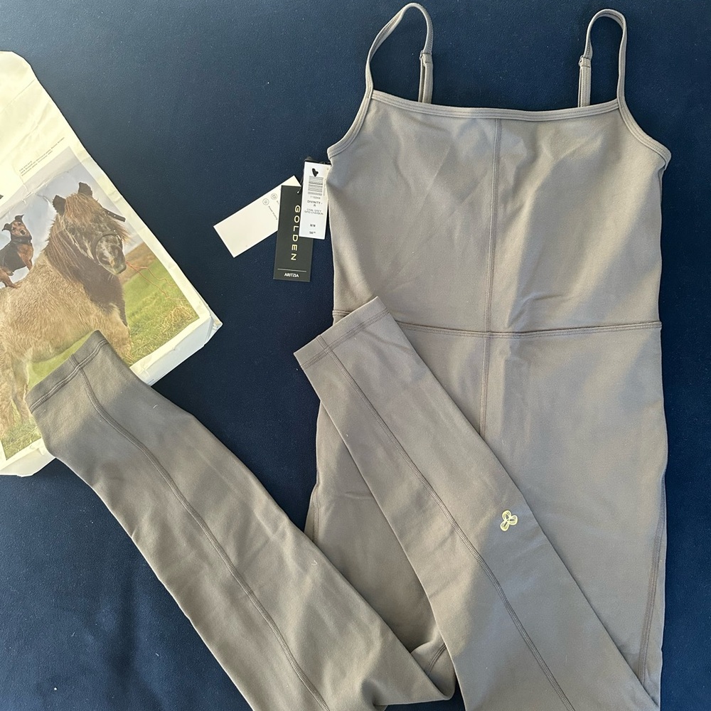 Aritzia Gray Jumpsuit